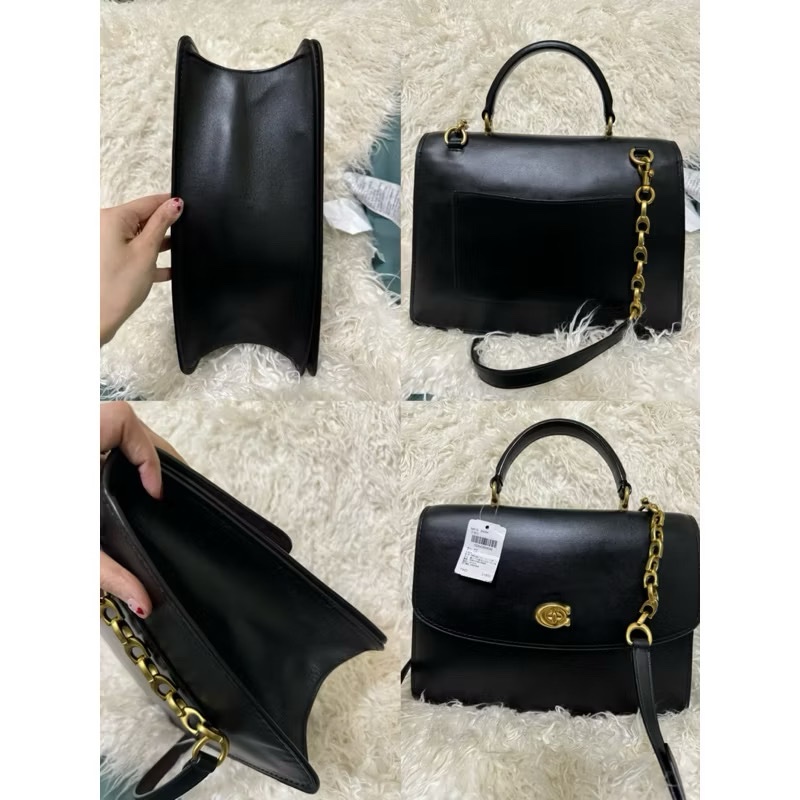 未使用 coach Parker手提包鏈條包(原價21800元)-1