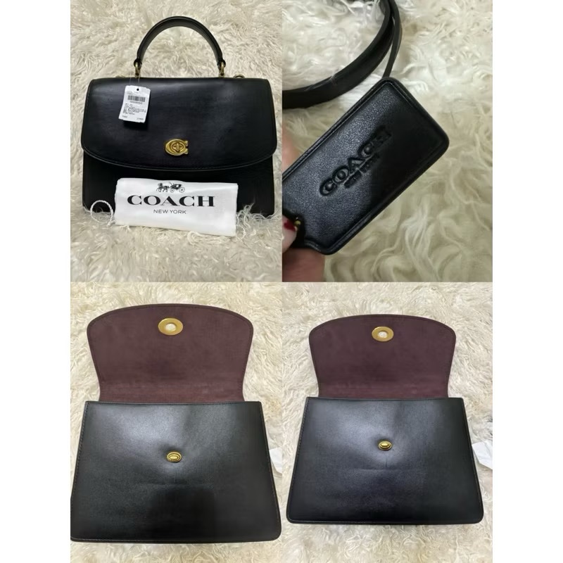 未使用 coach Parker手提包鏈條包(原價21800元)-3