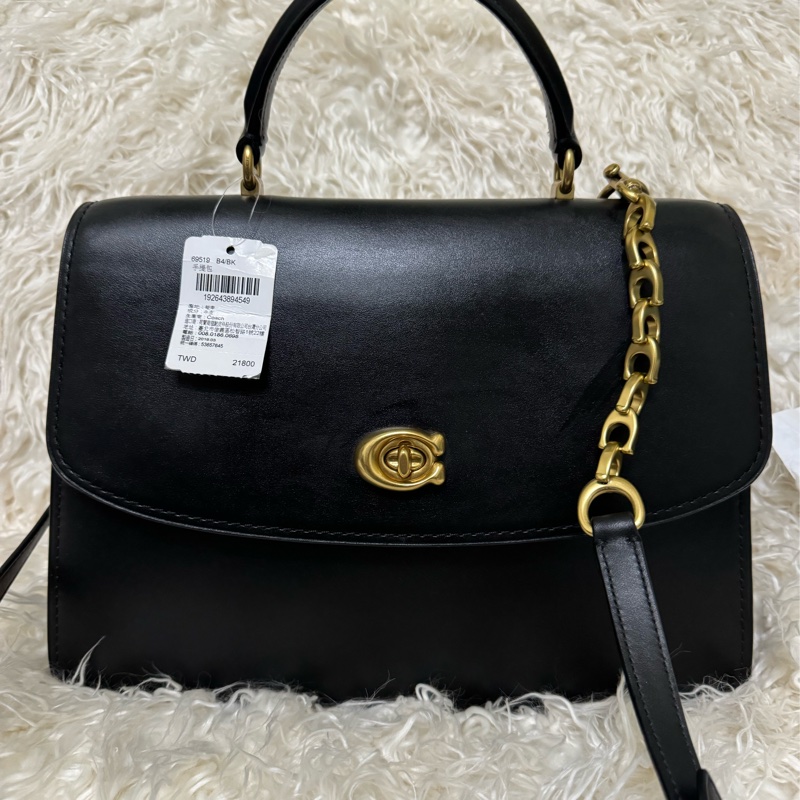 未使用 coach Parker手提包鏈條包(原價21800元)-10