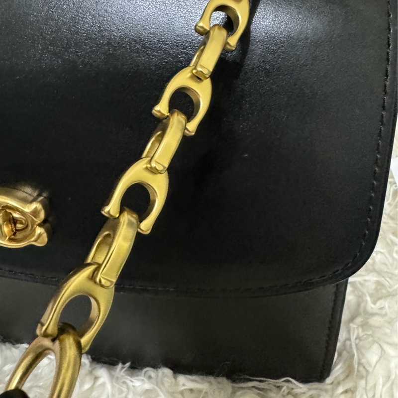 未使用 coach Parker手提包鏈條包(原價21800元)-18