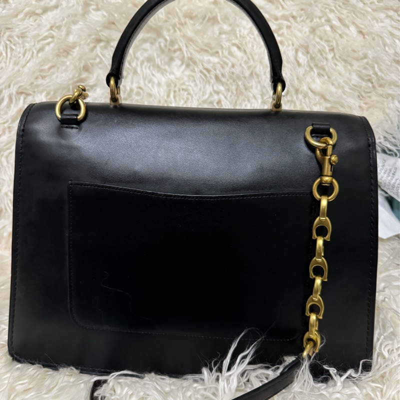 未使用 coach Parker手提包鏈條包(原價21800元)-20