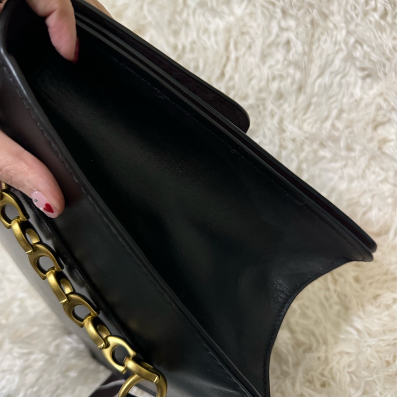 未使用 coach Parker手提包鏈條包(原價21800元)-23