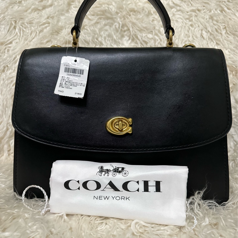 未使用 coach Parker手提包鏈條包(原價21800元)-30