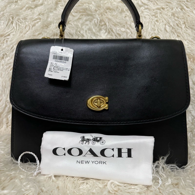 未使用 coach Parker手提包鏈條包(原價21800元)-31