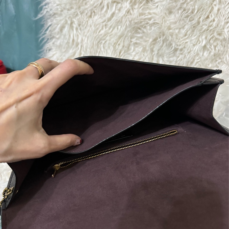 未使用 coach Parker手提包鏈條包(原價21800元)-33