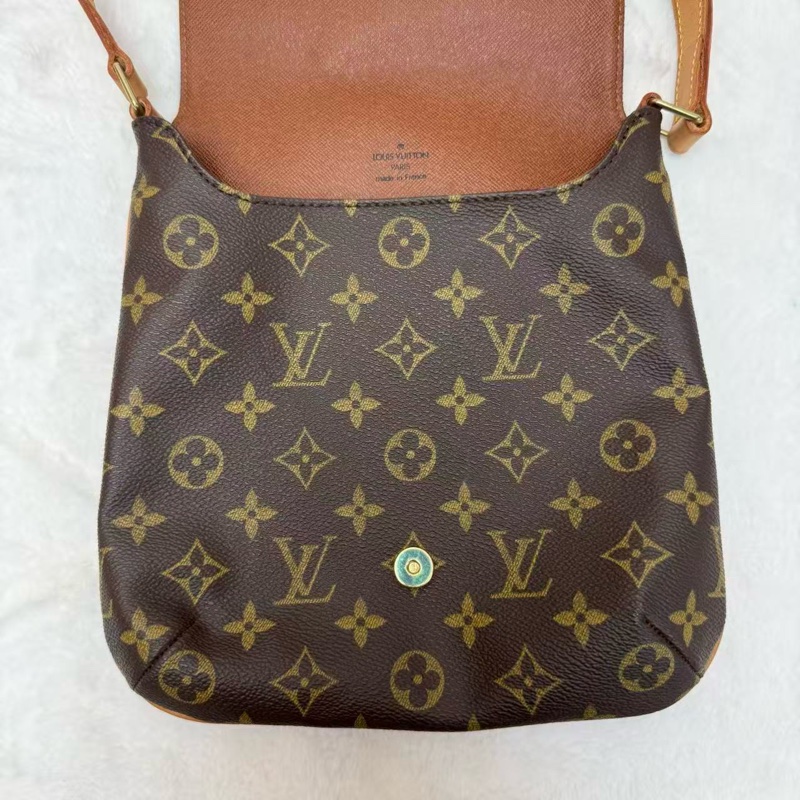 LV路易威登 王菲包 竪版 斷貨王絕版款式 老花滿印 可調節肩帶斜挎包-2