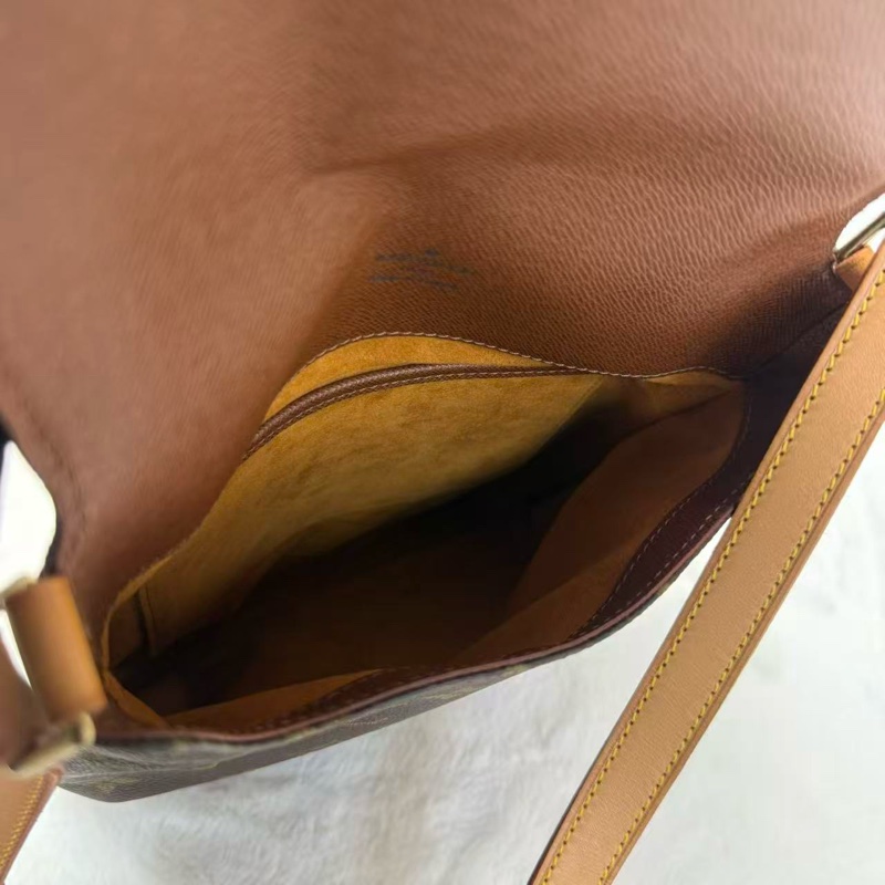 LV路易威登 王菲包 竪版 斷貨王絕版款式 老花滿印 可調節肩帶斜挎包-4