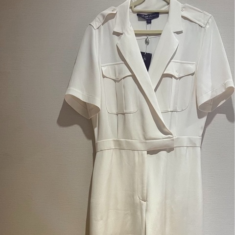 Ralph Lauren 真丝连体裤6码