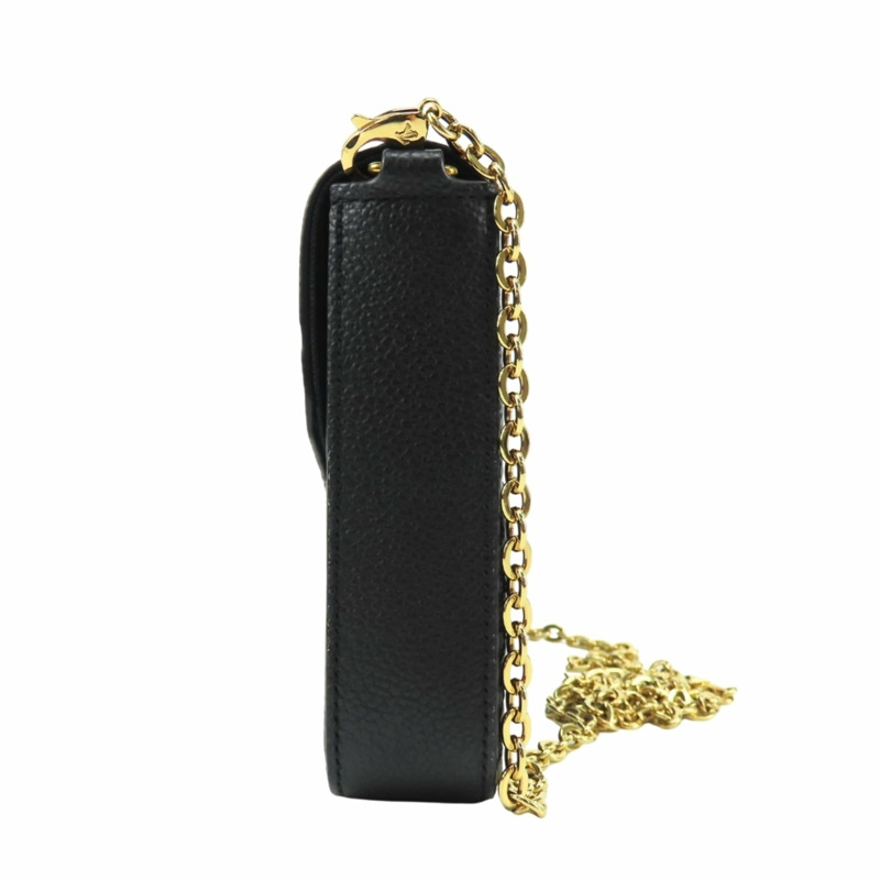 路易威登 單肩包 Felicie M64064 Monogram Empreinte Noir 金色五金配件 女士路易威登 LOUIS VUITTON-2