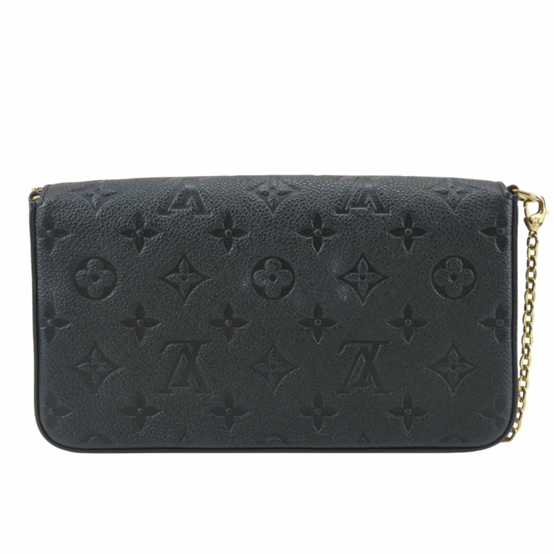 路易威登 單肩包 Felicie M64064 Monogram Empreinte Noir 金色五金配件 女士路易威登 LOUIS VUITTON-3
