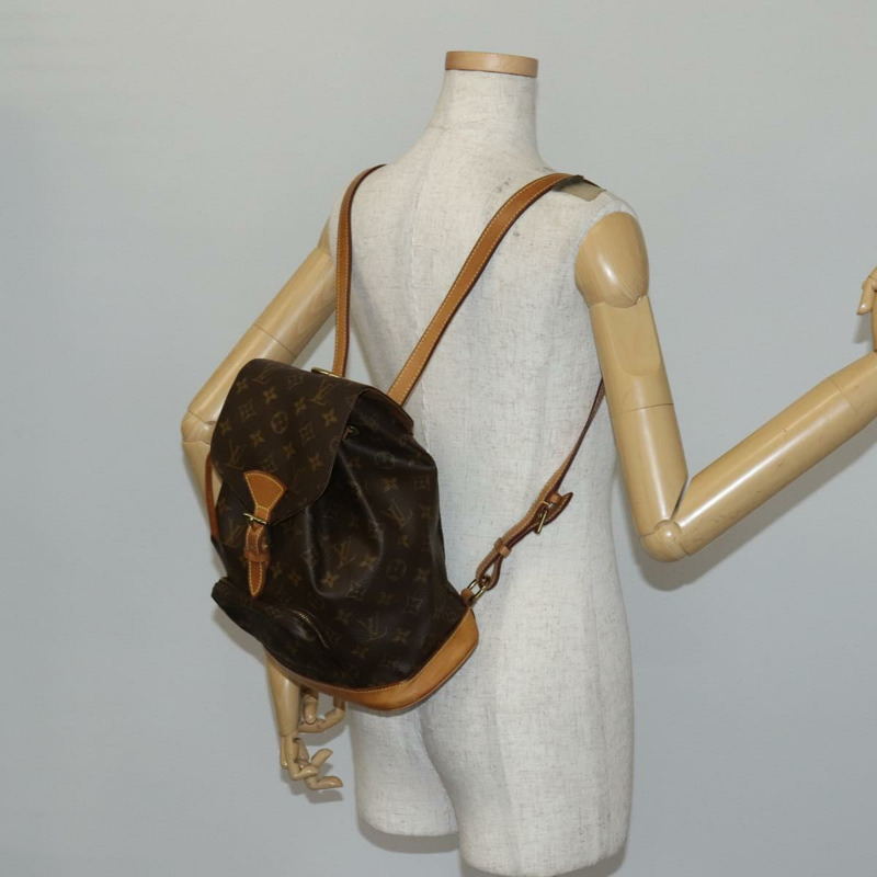 【日本直送】路易威登 Monogram Montsouris 中型背包 M51136 LV 正品 142776-25