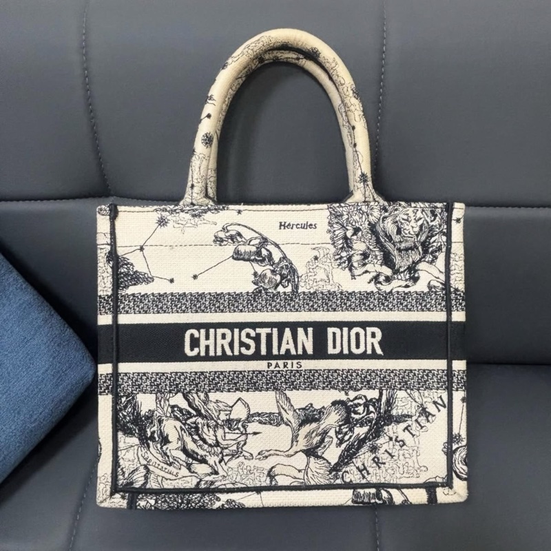Dior 刺繡tote小號-0