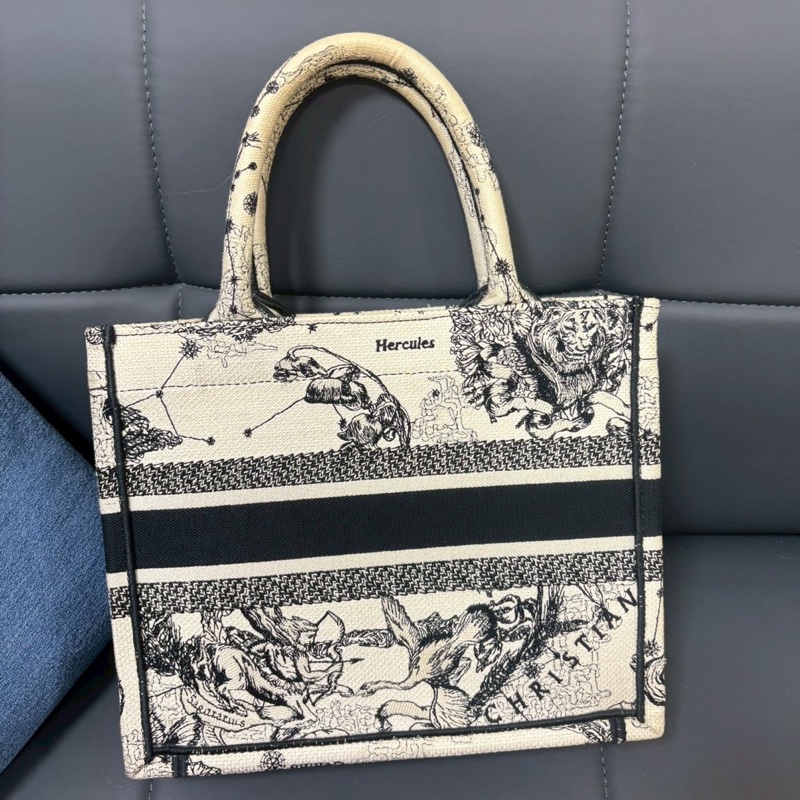 Dior 刺繡tote小號-1