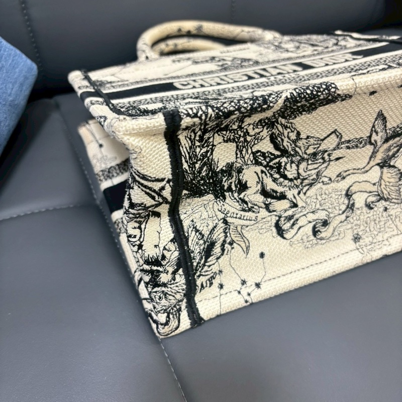 Dior 刺繡tote小號-6