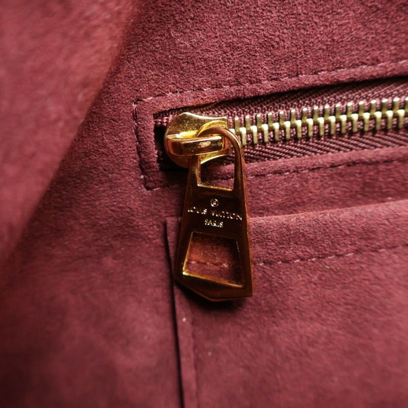 棕色 原花 帆布 CarryAll PM 肩背包【LOUIS VUITTON LV 路易威登】 M46203-15