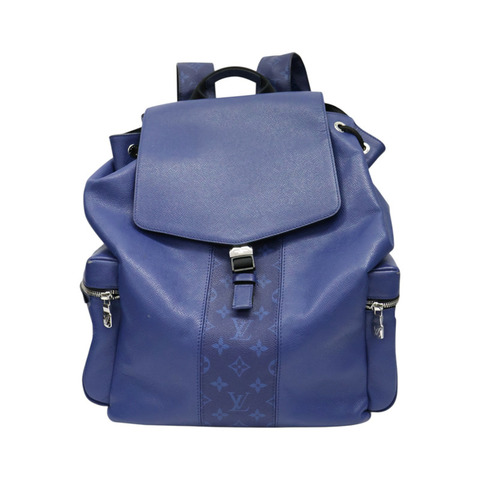 藍色 原花 帆布 Taigarama 後背包【LOUIS VUITTON LV 路易威登】 M30419