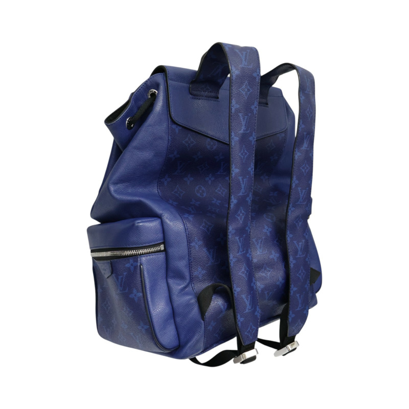 藍色 原花 帆布 Taigarama 後背包【LOUIS VUITTON LV 路易威登】 M30419-1