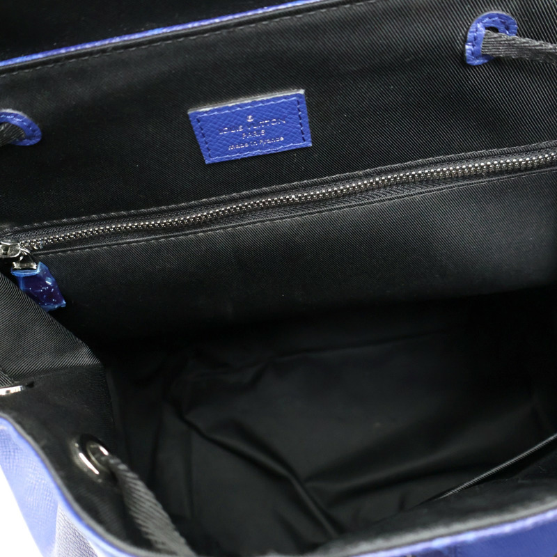 藍色 原花 帆布 Taigarama 後背包【LOUIS VUITTON LV 路易威登】 M30419-2