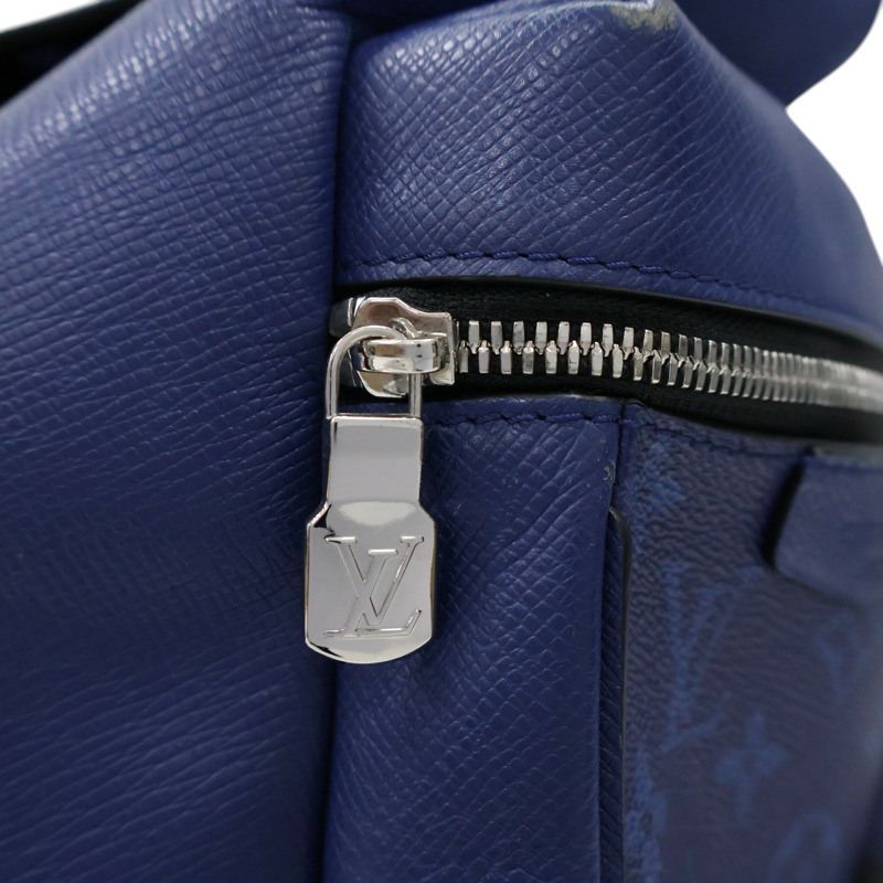 藍色 原花 帆布 Taigarama 後背包【LOUIS VUITTON LV 路易威登】 M30419-6