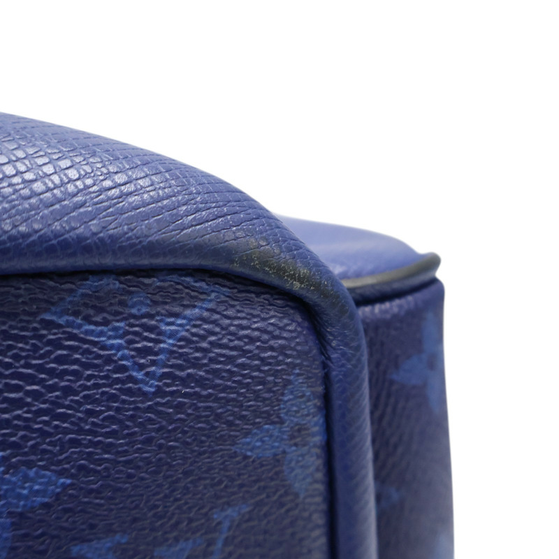 藍色 原花 帆布 Taigarama 後背包【LOUIS VUITTON LV 路易威登】 M30419-12