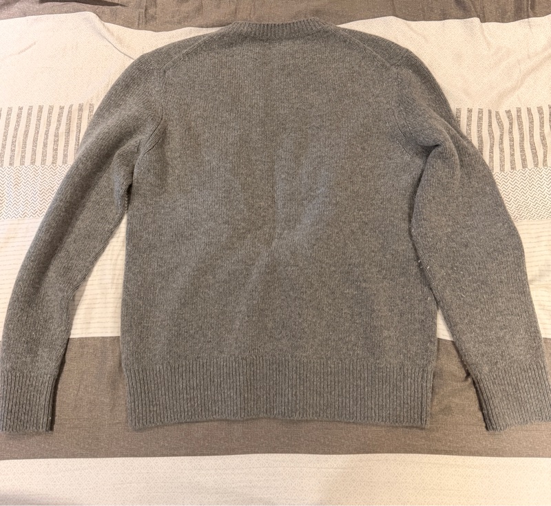 Burberry羊絨羊毛混紡針織衫 L號-3