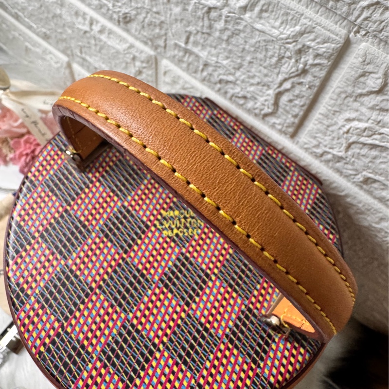 Louis Vuitton 路易威登 M55457 秀款 CANNES拼色手提/肩背圓桶包-4