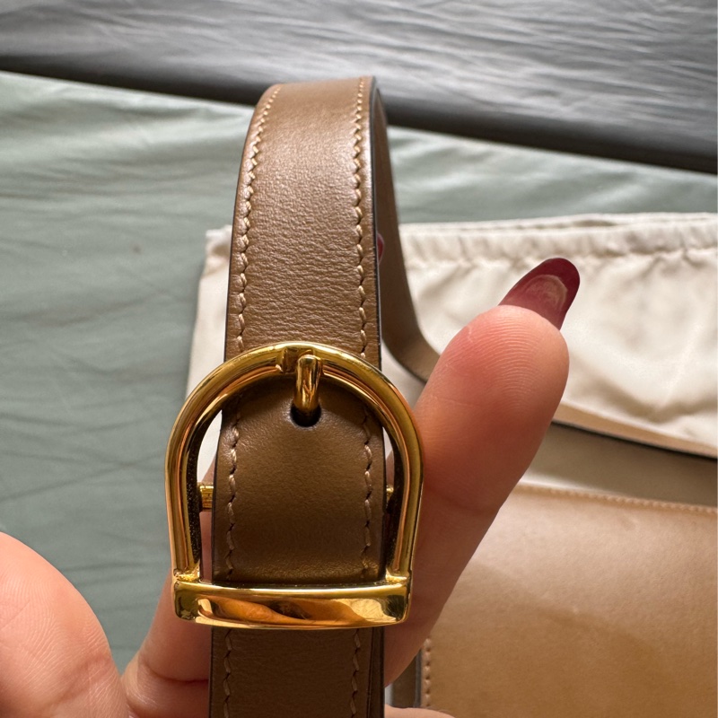 GUCCI 棕色牛皮 Zumi 系列肩斜包-10