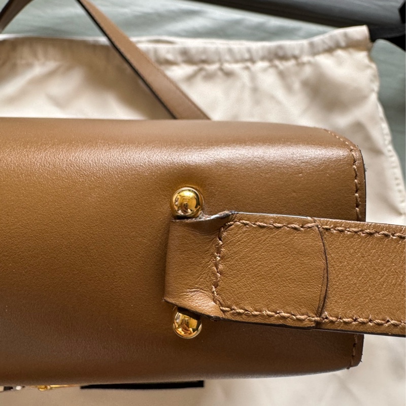 GUCCI 棕色牛皮 Zumi 系列肩斜包-11