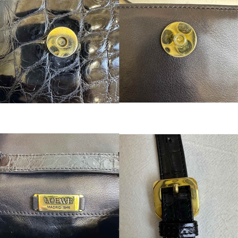 Loewe羅意威 Gate 系列 弧形馬鞍包 vintage-8