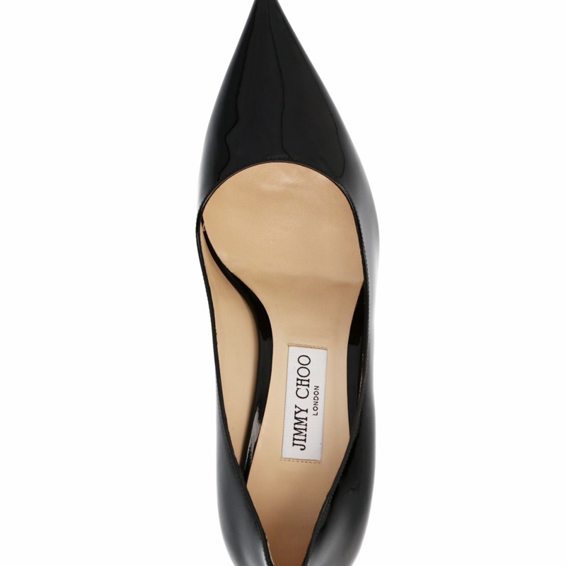Jimmy Choo 女士 logo標牌高跟鞋34.5 35 35.5 36 36.5 37 37.5 38 38.5 39碼跟高: 6.5cm-5