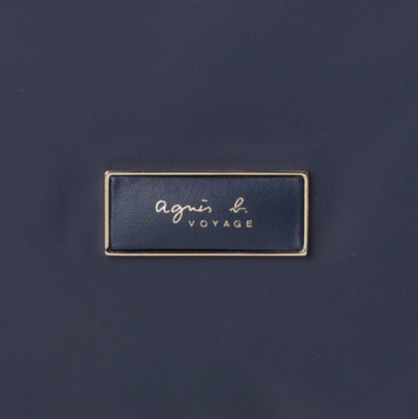 agnes b.中性款 防潑水尼龍背包 後背包內有零錢包夾層  現貨-2