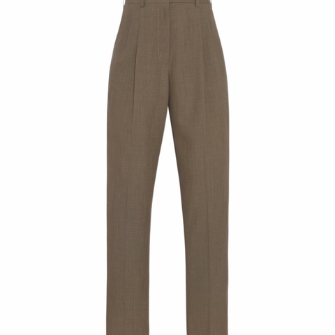 The Row 女士 腰帶袢羊毛休閒褲US-0 US-6碼