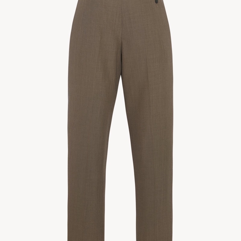 The Row 女士 腰帶袢羊毛休閒褲US-0 US-6碼-4