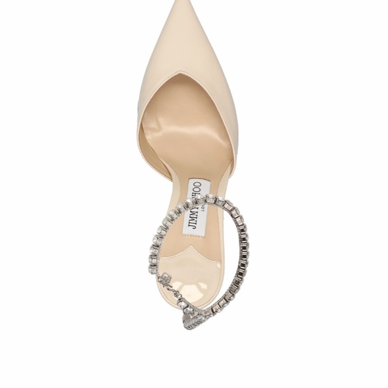 Jimmy Choo 女士 徽標高跟鞋35 35.5 36 36.5 37 37.5 38 38.5 41碼跟高: 8.5cm-1