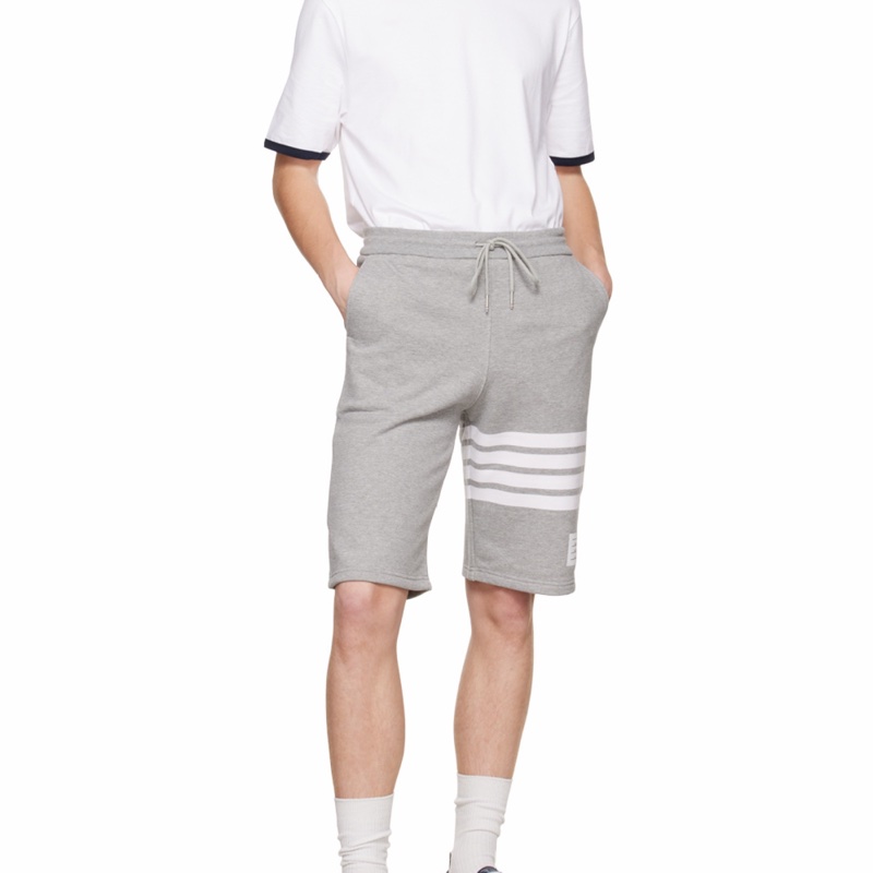 Thom Browne 男士 徽標短袖T恤0 1 2 3 4 5碼-4