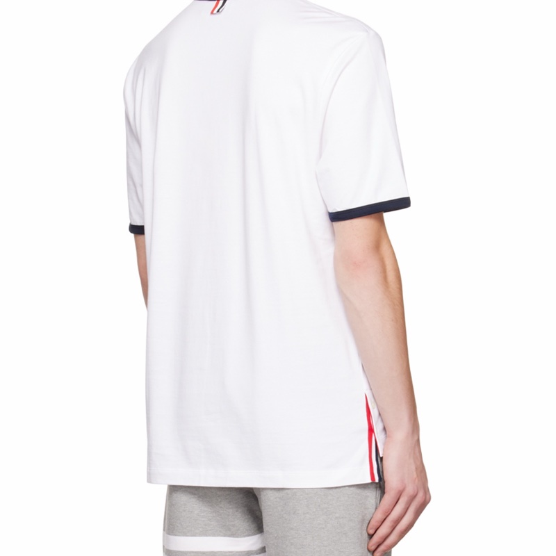 Thom Browne 男士 徽標短袖T恤0 1 2 3 4 5碼-6