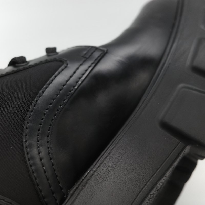 Prada 普拉達 Monolith 皮革 尼龍 軍靴 靴子 EU38.5-21