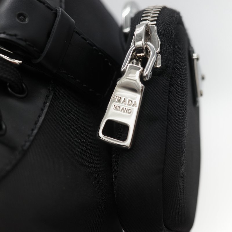 Prada 普拉達 Monolith 皮革 尼龍 軍靴 靴子 EU38.5-26