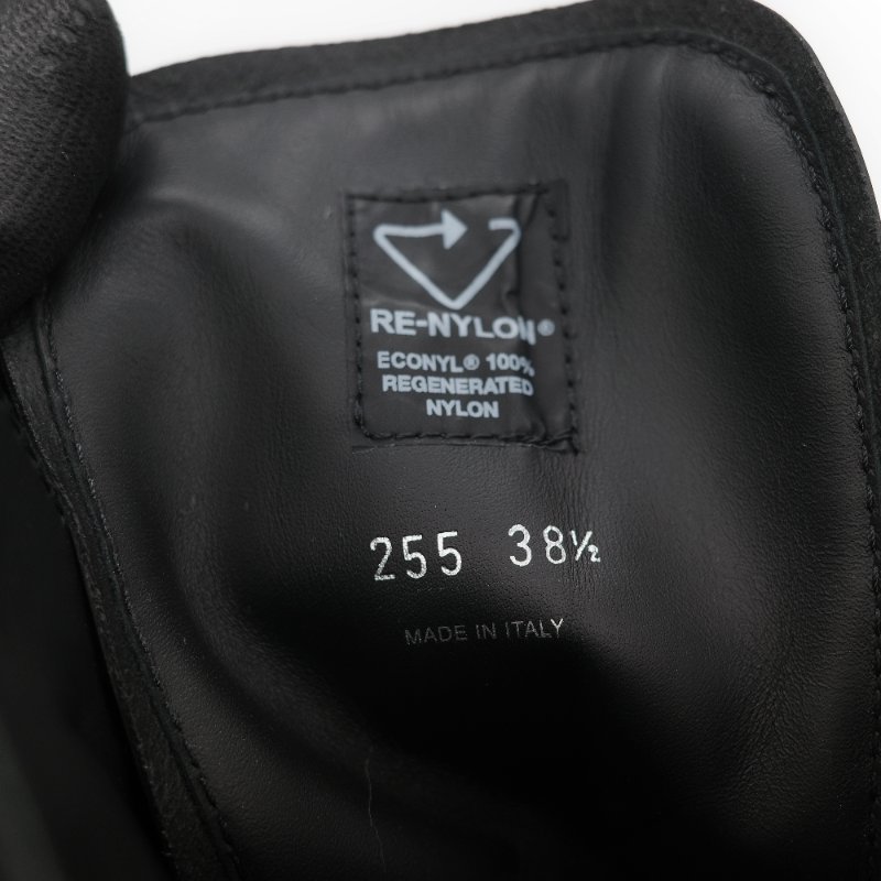 Prada 普拉達 Monolith 皮革 尼龍 軍靴 靴子 EU38.5-36