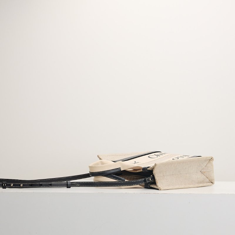 二手Chloé woody tote小號/深藍-2