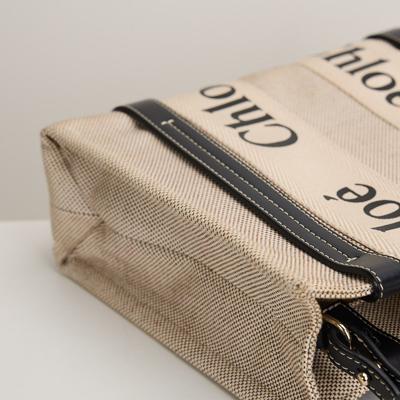 二手Chloé woody tote小號/深藍-6