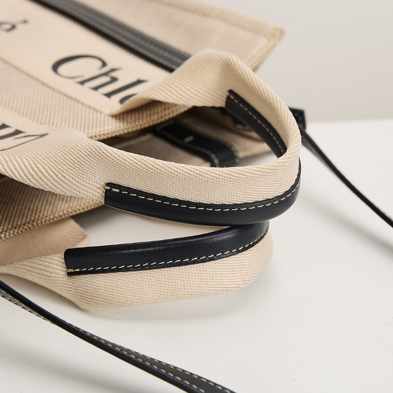 二手Chloé woody tote小號/深藍-7