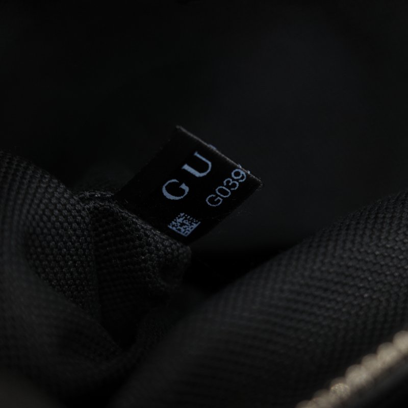 Gucci 古馳 黑色 GG Supreme 帆布 Interlocking G 中型手提包 兩用包-26