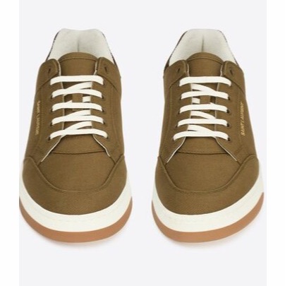 Saint Laurent 男士 SL/61 華達呢運動鞋40 41 42 43 44 45碼-1