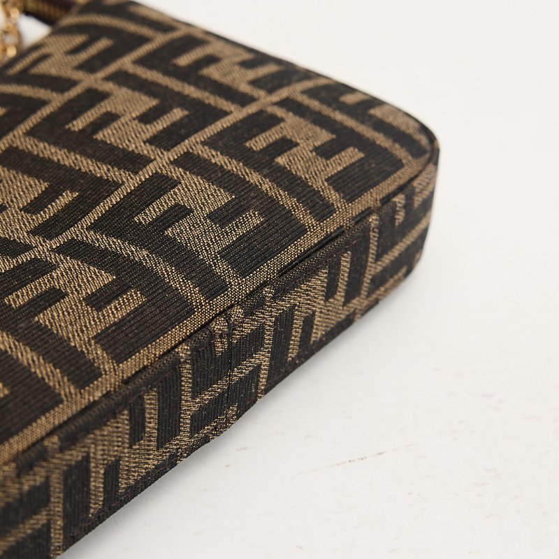 二手Fendi 新款老花麻將包-3