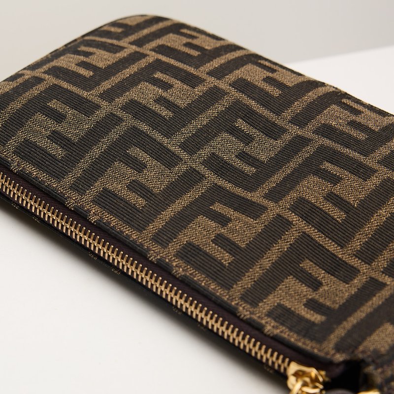 二手Fendi 新款老花麻將包-6