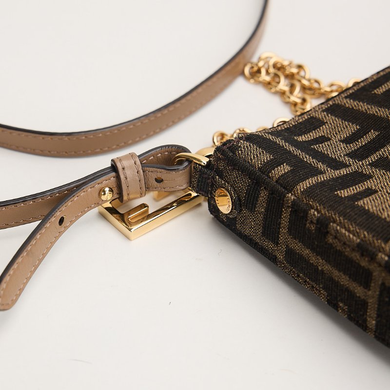 二手Fendi 新款老花麻將包-8