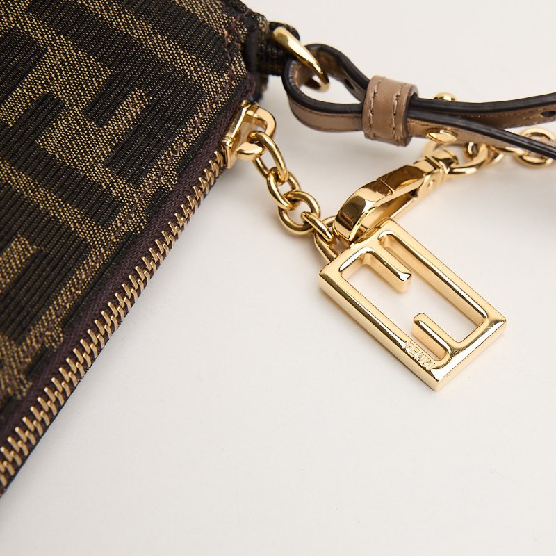 二手Fendi 新款老花麻將包-9