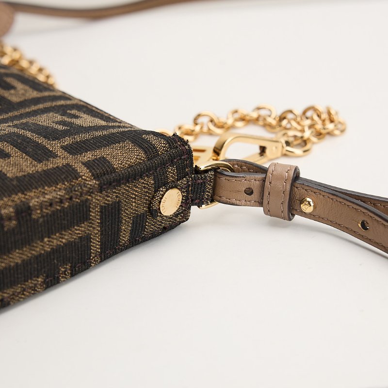 二手Fendi 新款老花麻將包-10