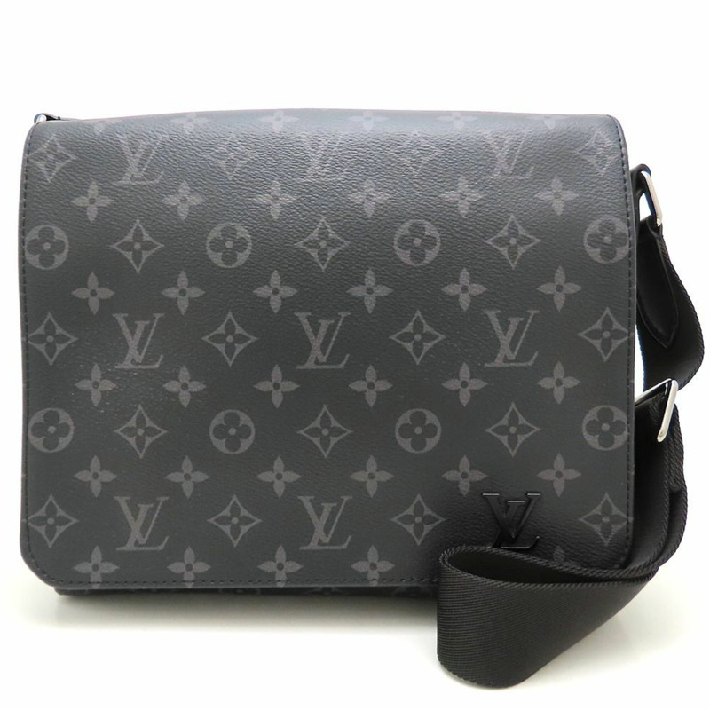 路易威登 (LOUIS VUITTON) 路易威登 Monogram Eclipse District PM NV2 M45272 男士肩背包 黑色 353217-0